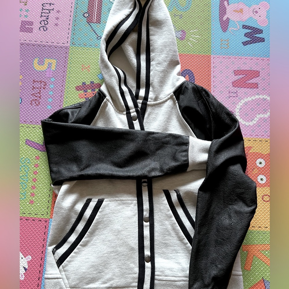 Madewell vintage hoodie Jacket with snaps